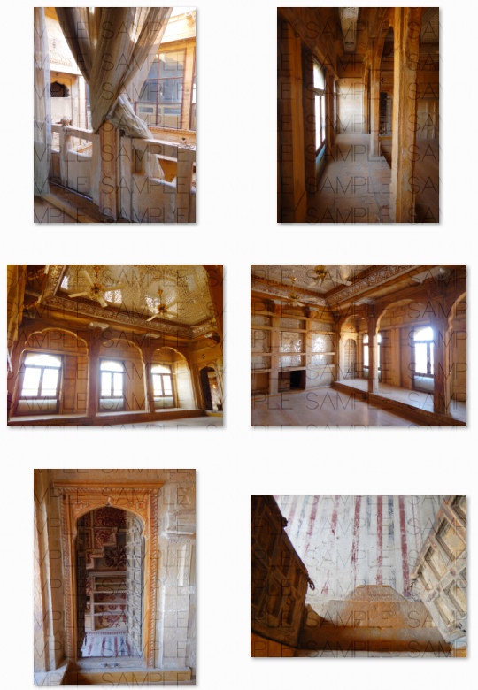 インド砂漠都市:写真素材集セット