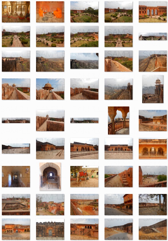 インド砂漠都市:写真素材集セット