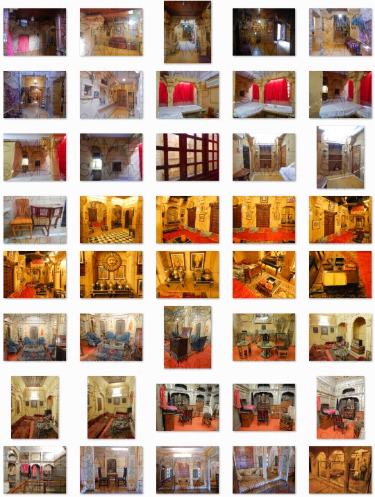 インド砂漠都市:写真素材集セット