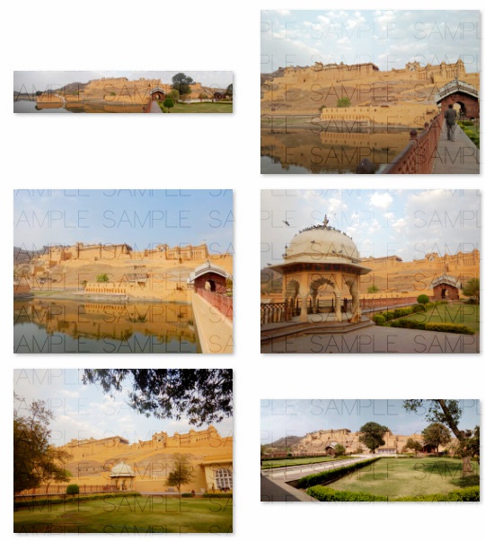 インド砂漠都市:写真素材集セット