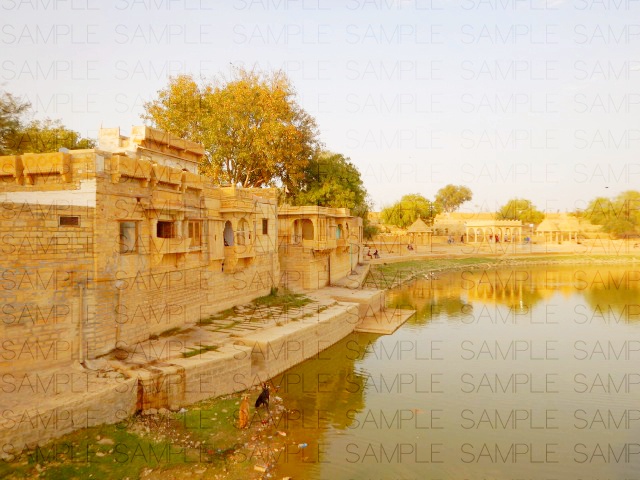 インド砂漠都市:写真素材集セット