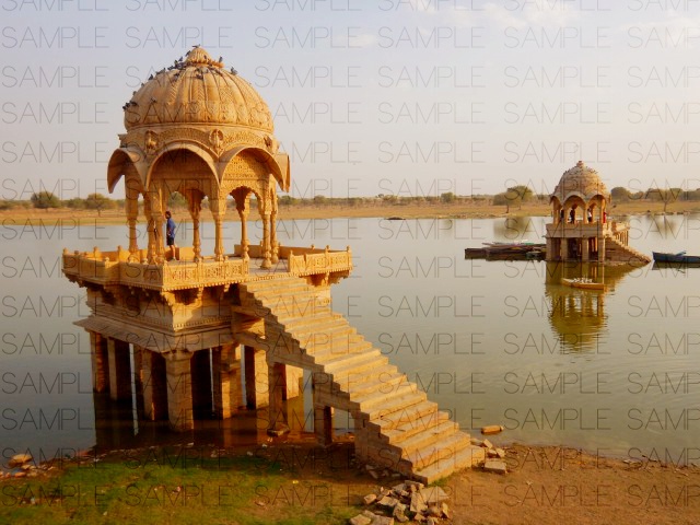 インド砂漠都市:写真素材集セット