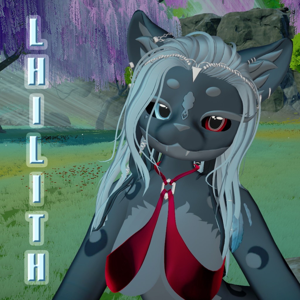 Lhilith • Snow Leopard • VRChat Avatar • PC