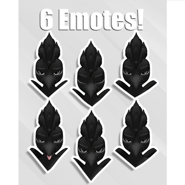 Zouh • e-Bird • VRChat Avatar • PC/Club/Quest