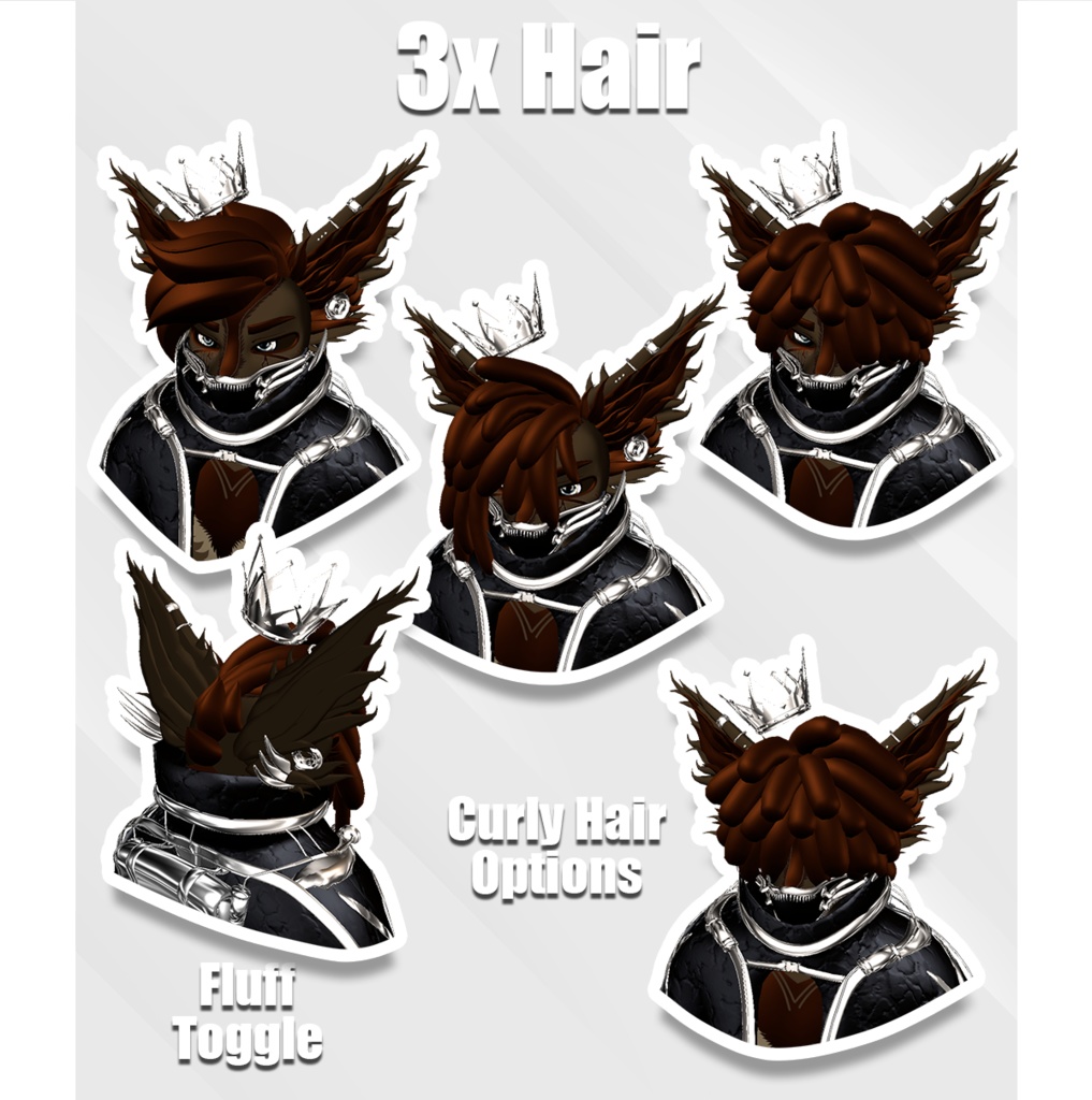 Zenith • Feline Hybrid • VRChat Male Avatar • PC/Club/Quest