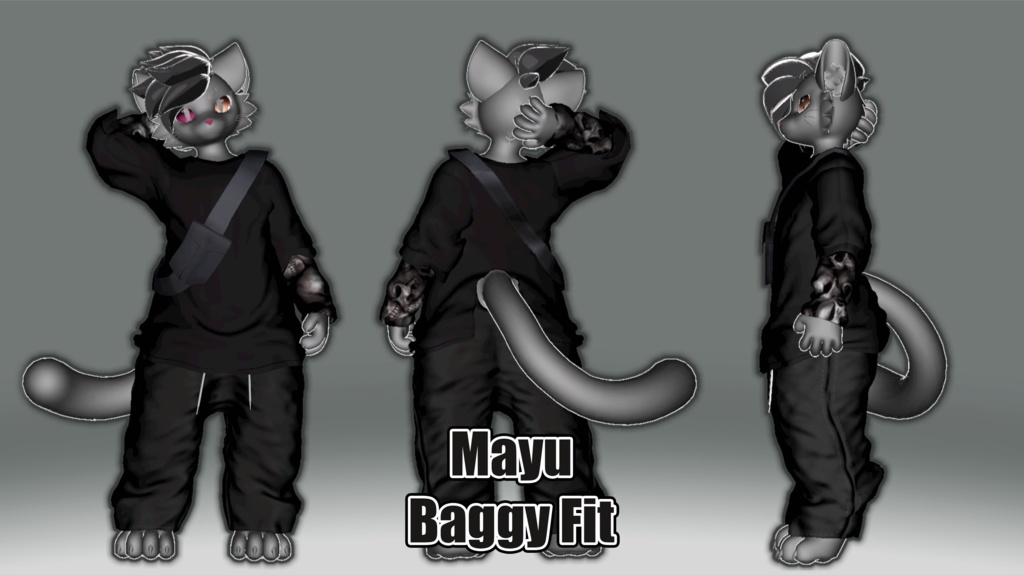 Mayu Baggy Fit • With Bonus Texture