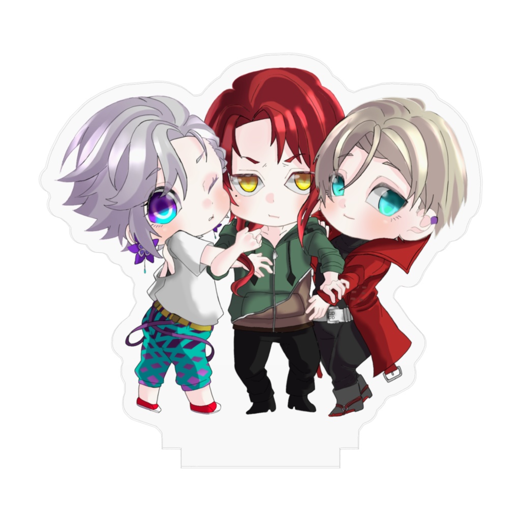 178cm組(ラグ、伊織、雪白) アクリルスタンド