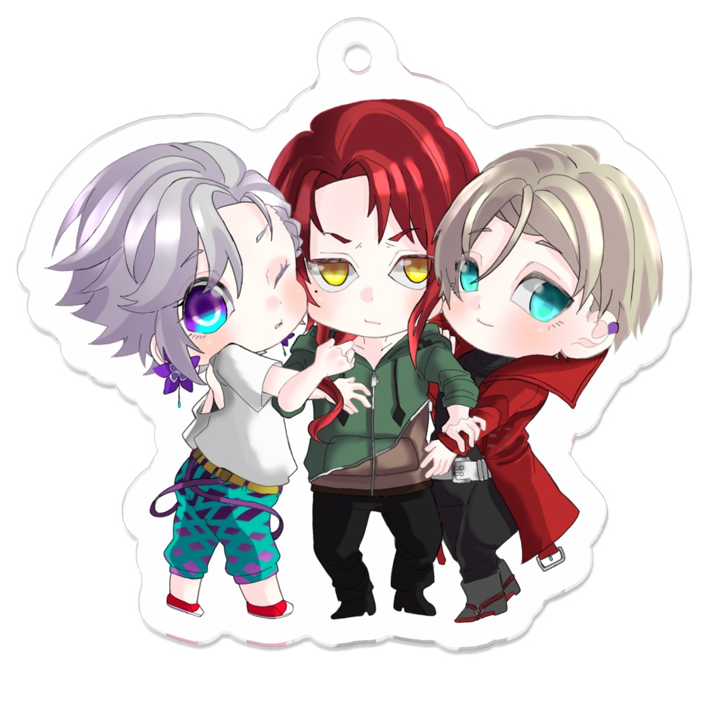 178組(ラグ、伊織、雪白) アクリルキーホルダー