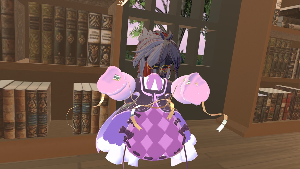 めっちゃ揺れるリボン