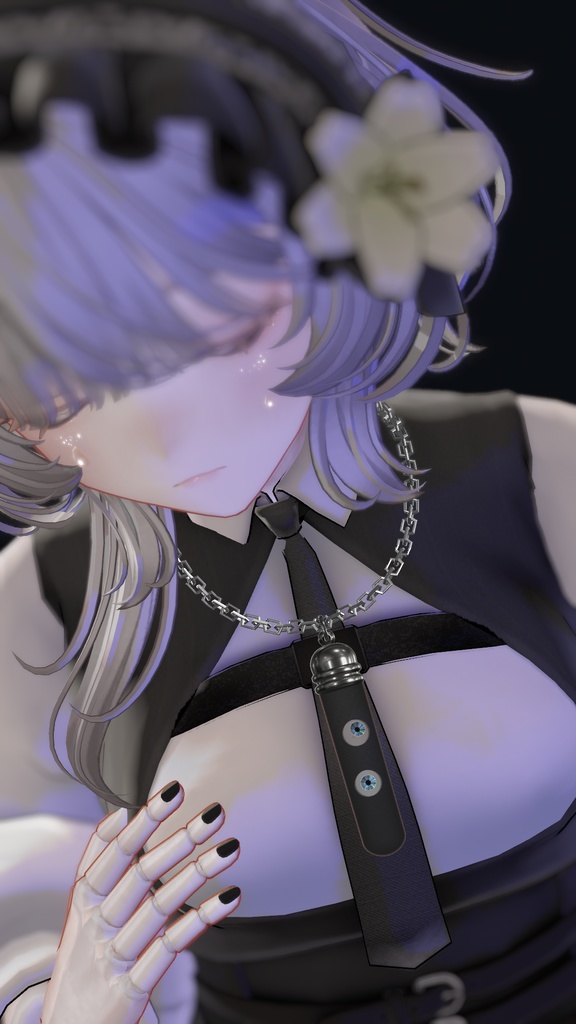 目玉ネックレス