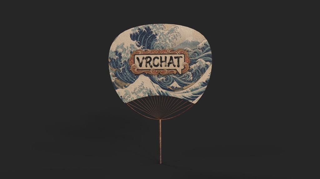 夏風うちわ 10種類 【VRCHAT向け】
