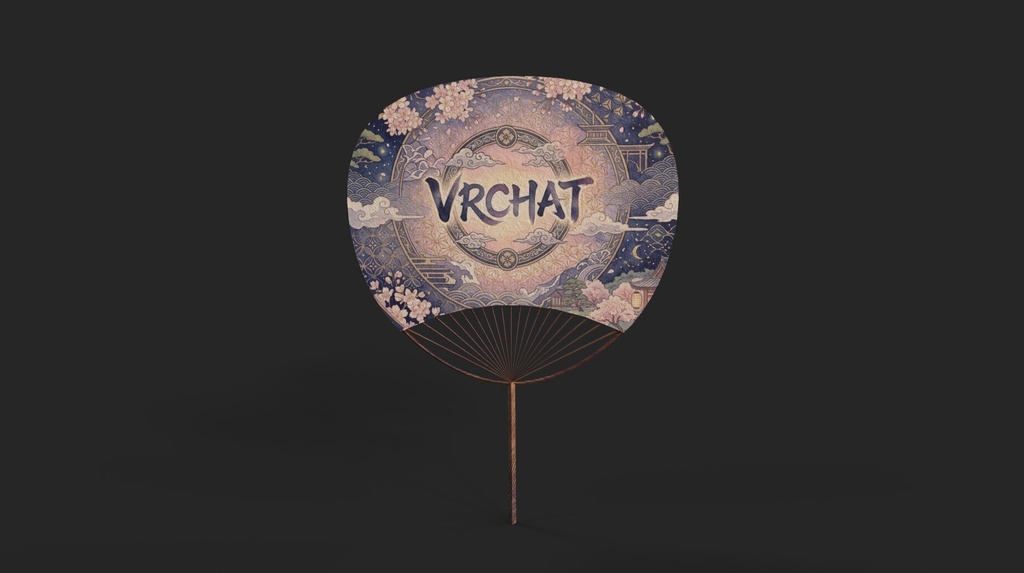 夏風うちわ 10種類 【VRCHAT向け】