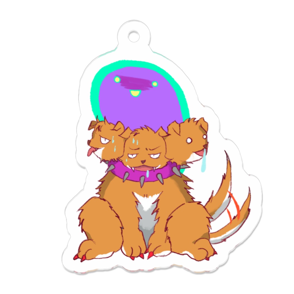 けるべろす(柴)　あくりるきーほるだー