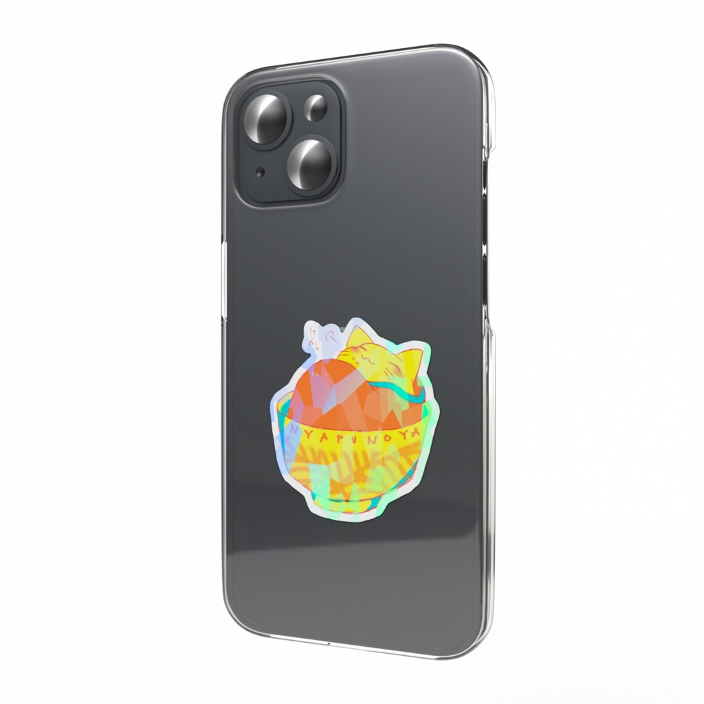 にゃぷのや こんふぃどんきらめきまんぷくすてっかー