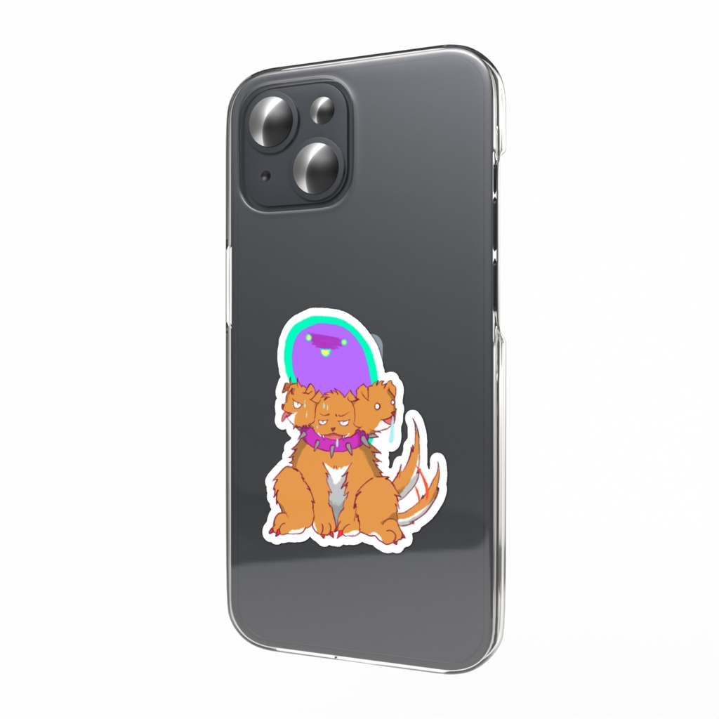 けるべろす(柴) きらめかずおちついてつかえるすてっかー