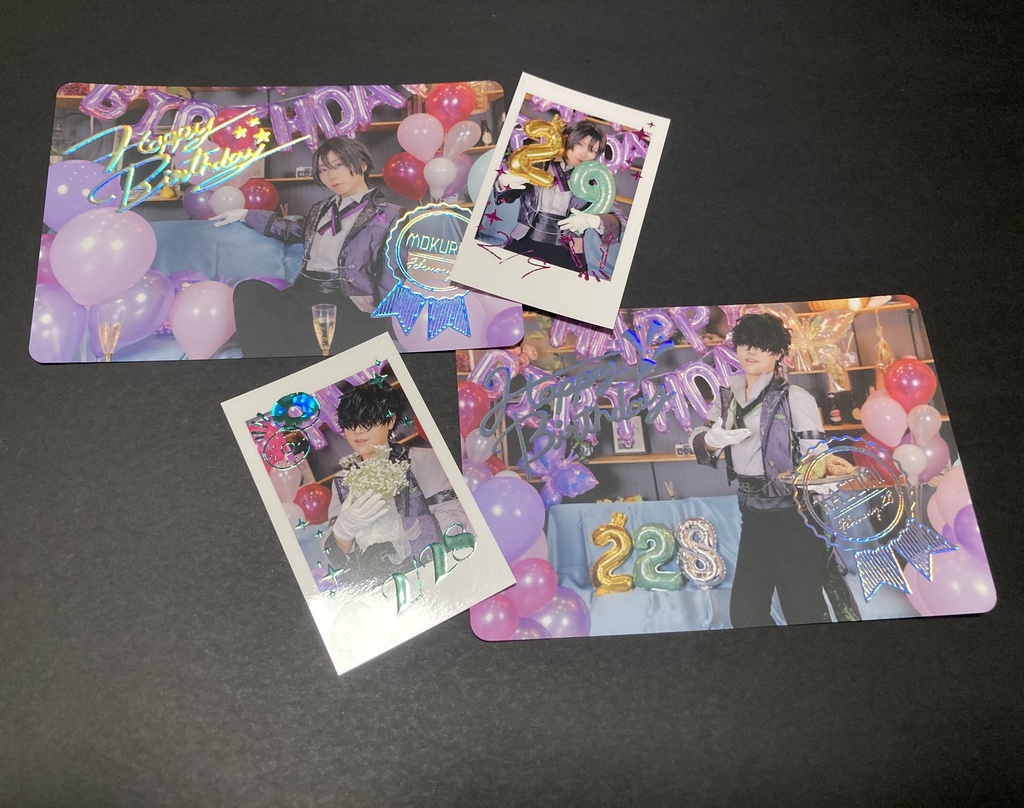 teamC 2月 birthday set （モクレン カスミ）