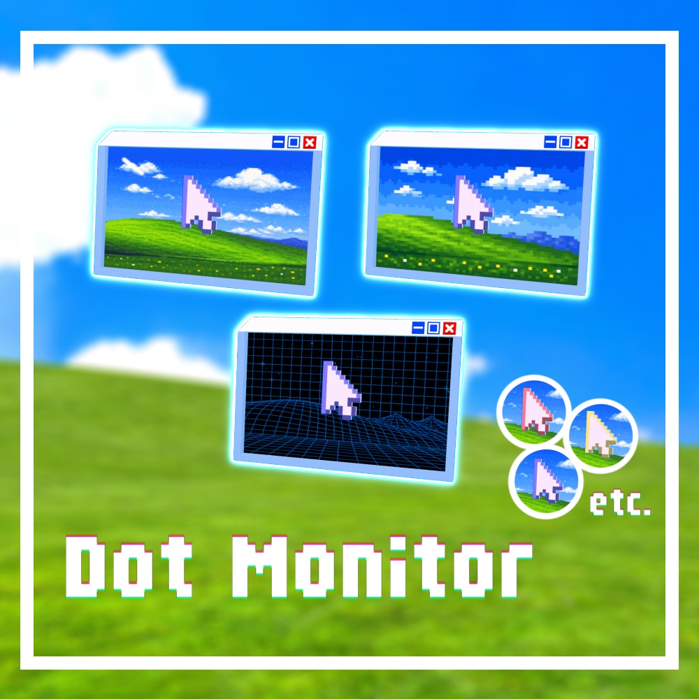 【無料】Dot Monitor【歩くと動く！】