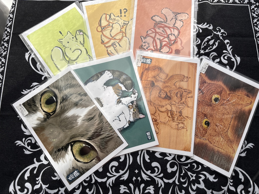 【にゃんこジャック】作品ポストカード