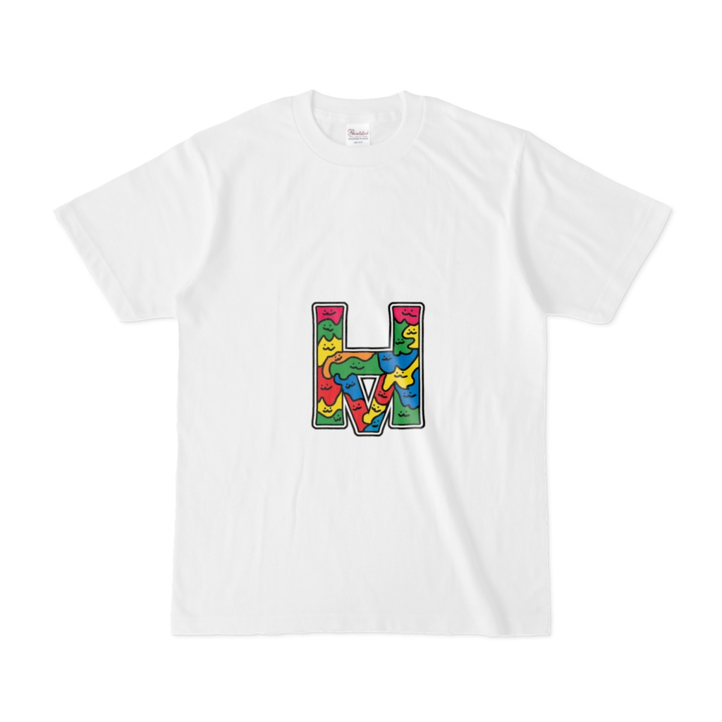 はっぴーもんすたーロゴTシャツ