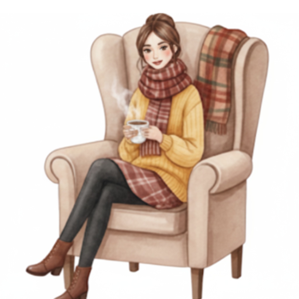 水彩スイーツ&読書 クリップアートセット(全12点)|PNG Watercolor Sweets & Reading Clipart Set (12 PNGs)