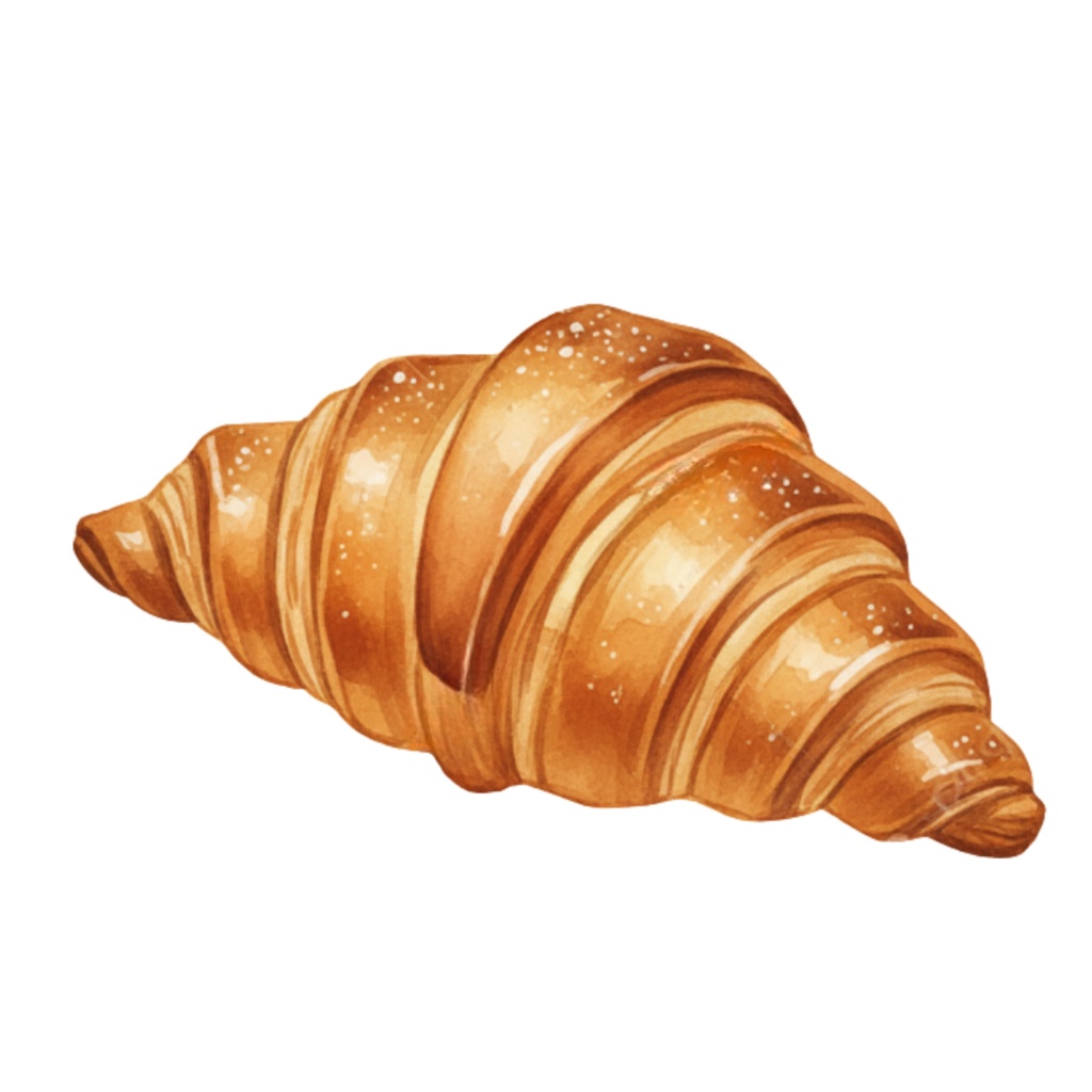 水彩スイーツ&読書 クリップアートセット(全12点)|PNG Watercolor Sweets & Reading Clipart Set (12 PNGs)