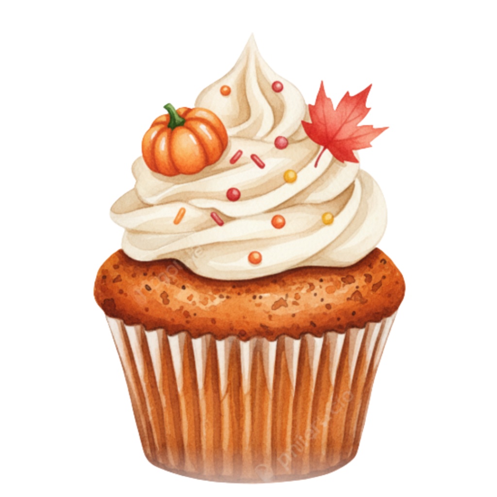 水彩スイーツ&読書 クリップアートセット(全12点)|PNG Watercolor Sweets & Reading Clipart Set (12 PNGs)