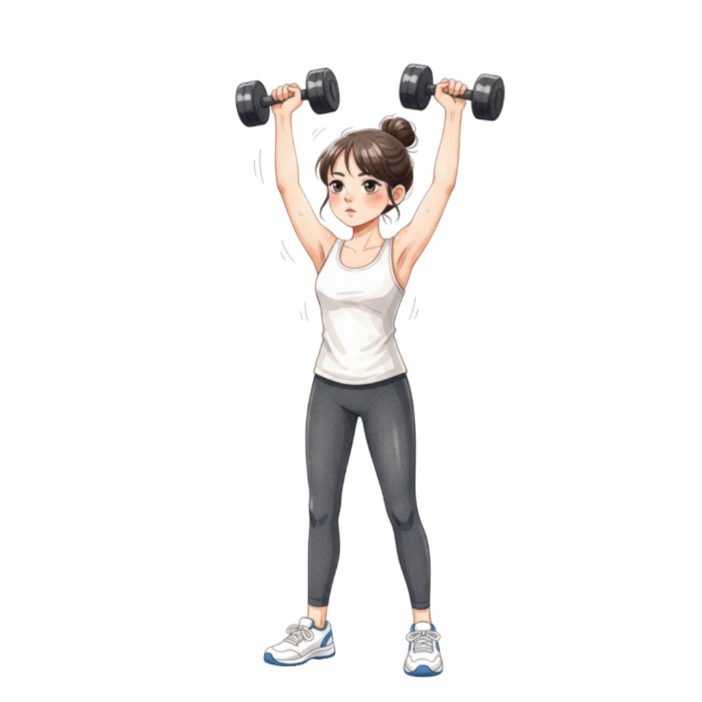 水彩スポーツガール クリップアートセット(全15点)|PNG Watercolor Sports Girl Clipart Set (15 PNGs)