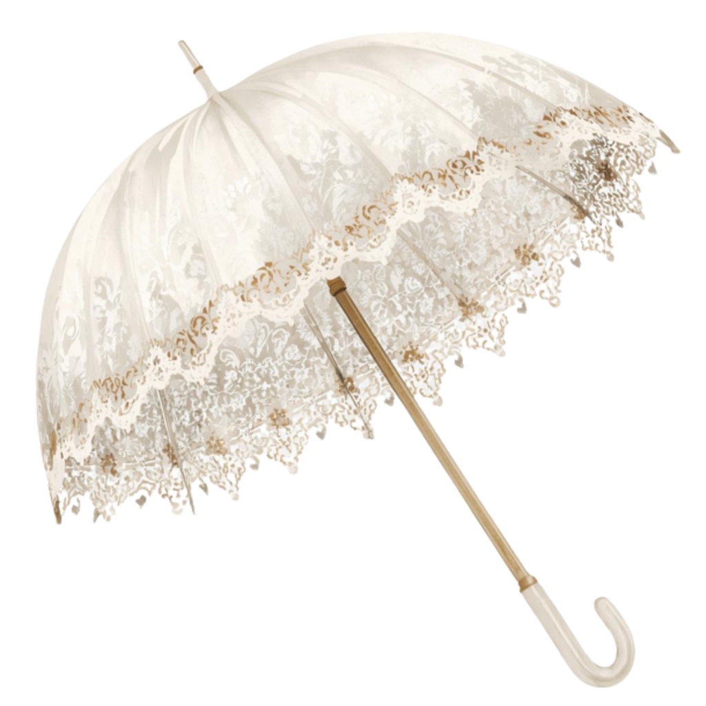 水彩風 フリル傘 コレクション(全12点 PNG)|Watercolor Frilled Umbrella Clipart Collection (12 PNGs)