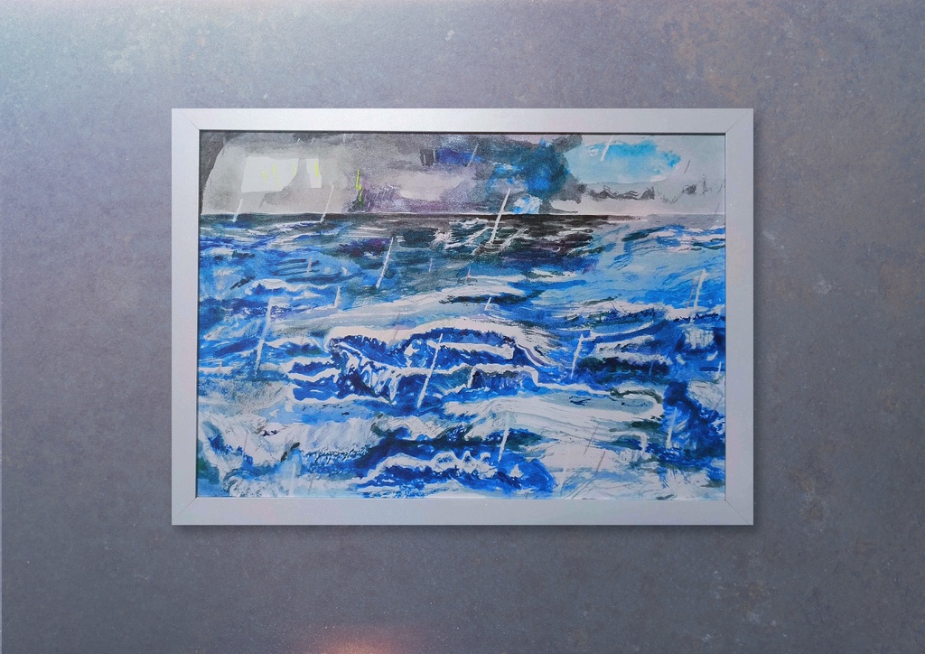 【原画】雨降り