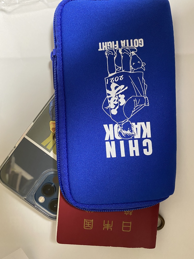 錢嘉樂2021誕生会記念丑年スマホポーチ
