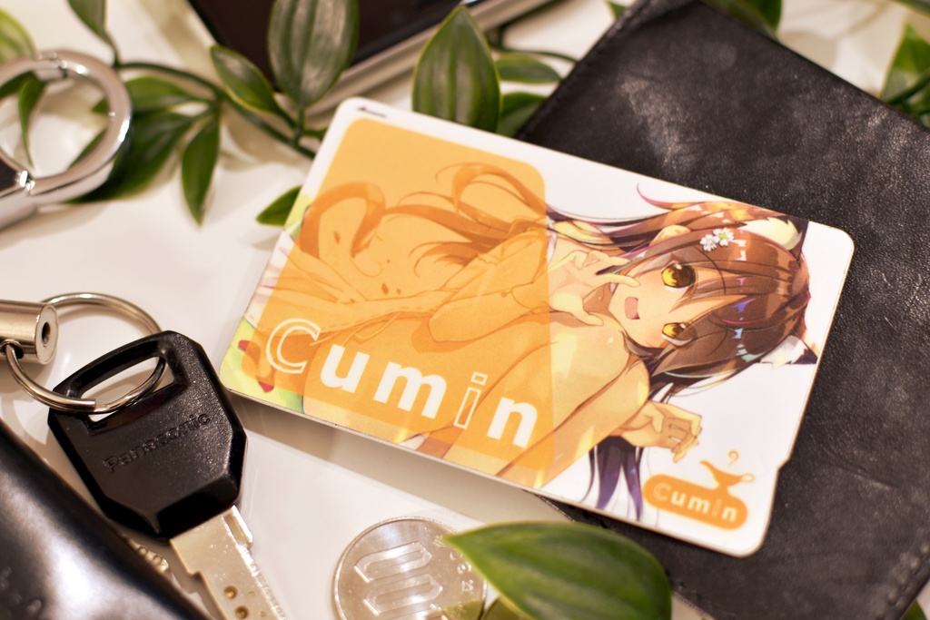 クミンちゃんICカードステッカー(2枚入り)