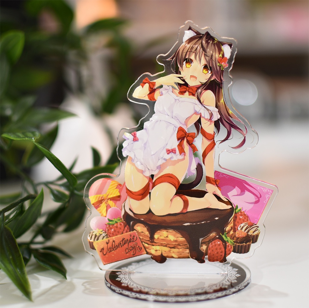 クミンちゃんアクリルフィギュアバレンタインver