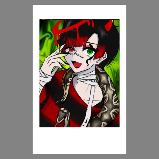 チェキ風ポストカード２