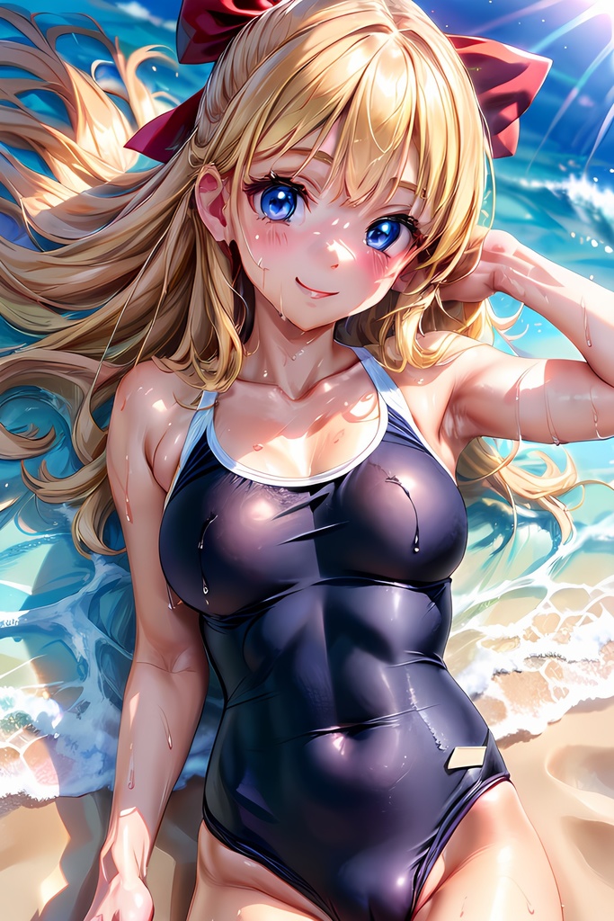 スクール水着デート (セーラー○ィーナス)