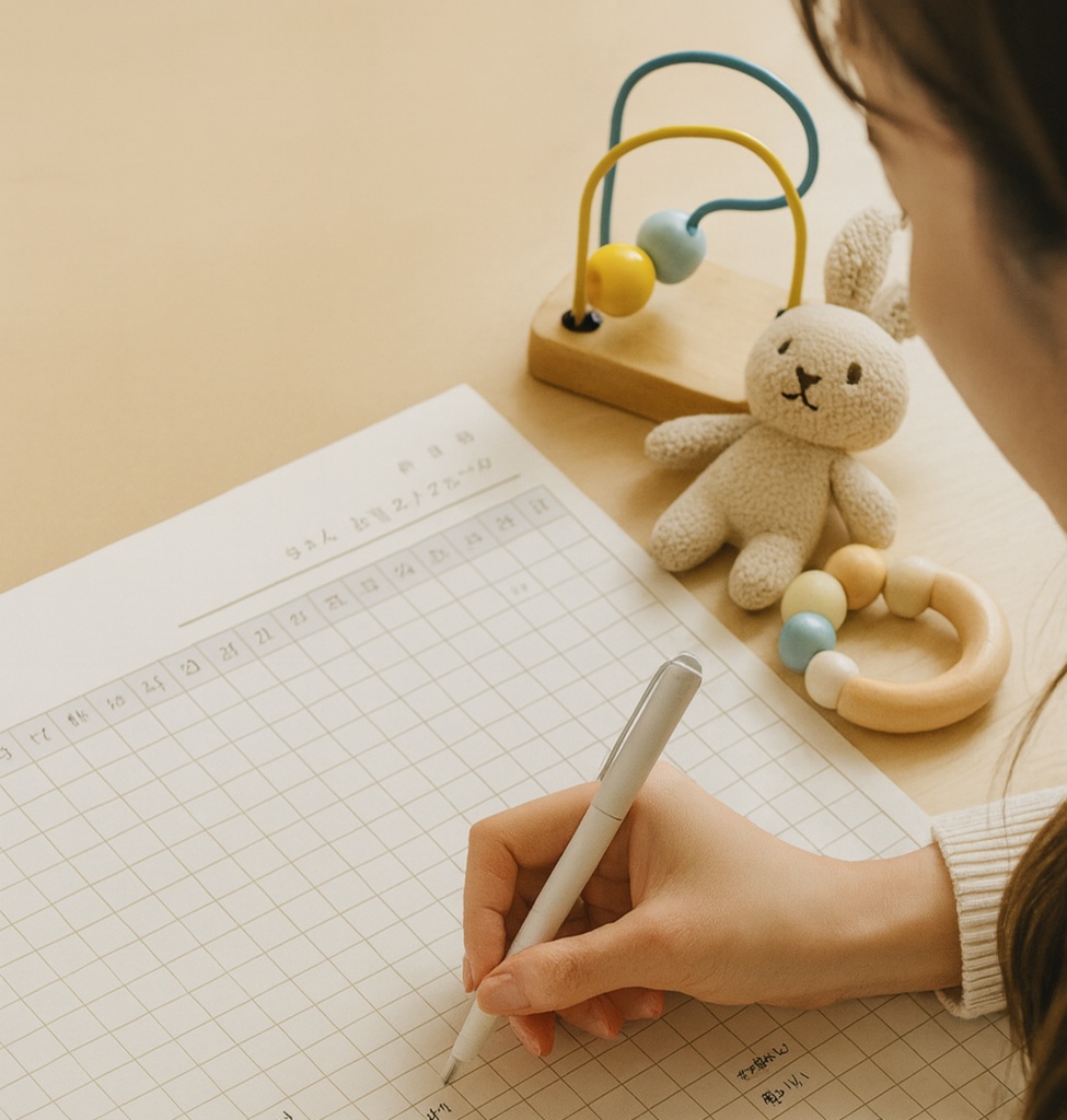 知育スケジュール表