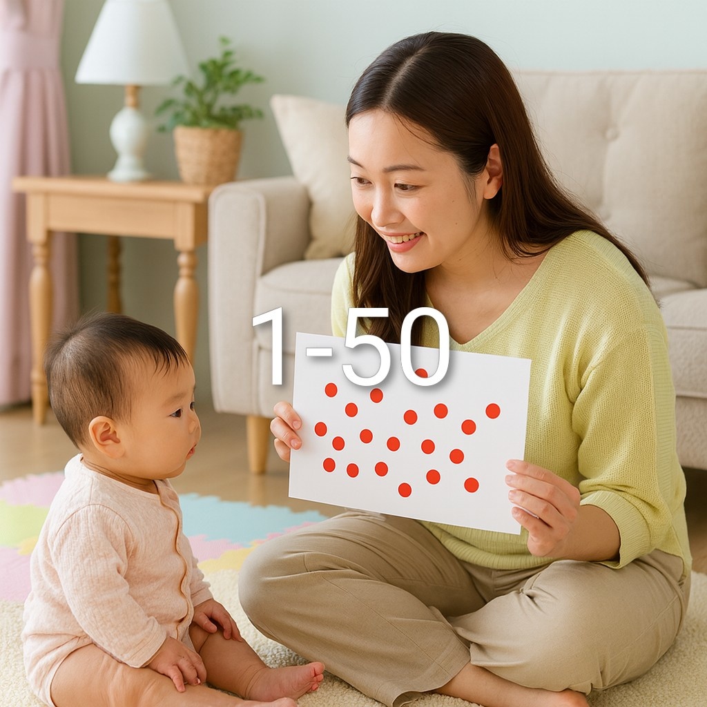 ドッツカード(1-50)印刷用