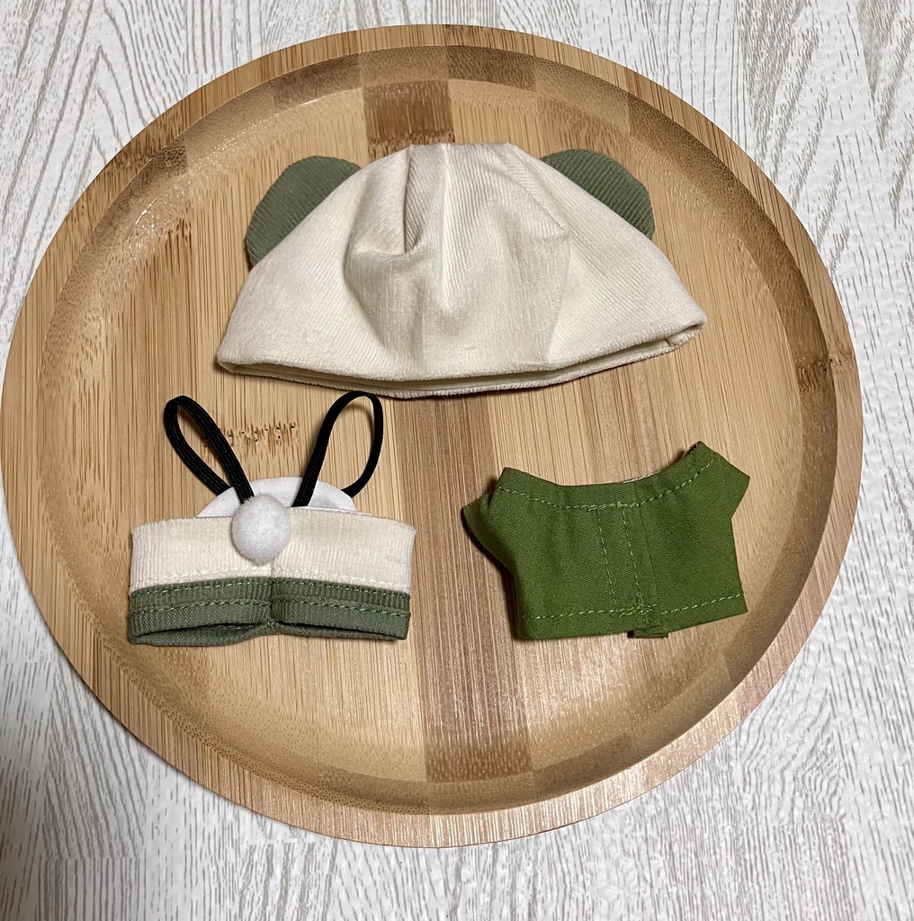 (S)オーバーオールセットver.パンダ