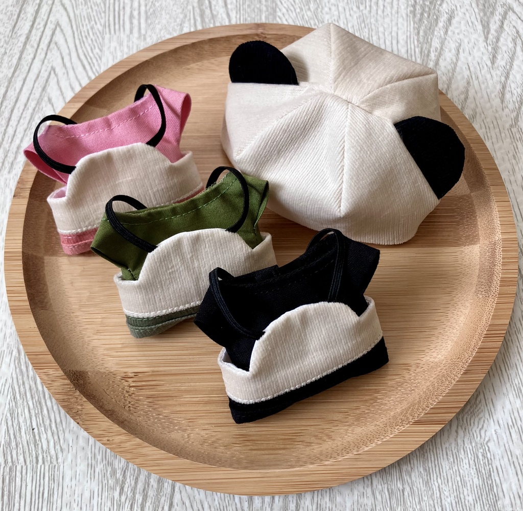 (S)オーバーオールセットver.パンダ