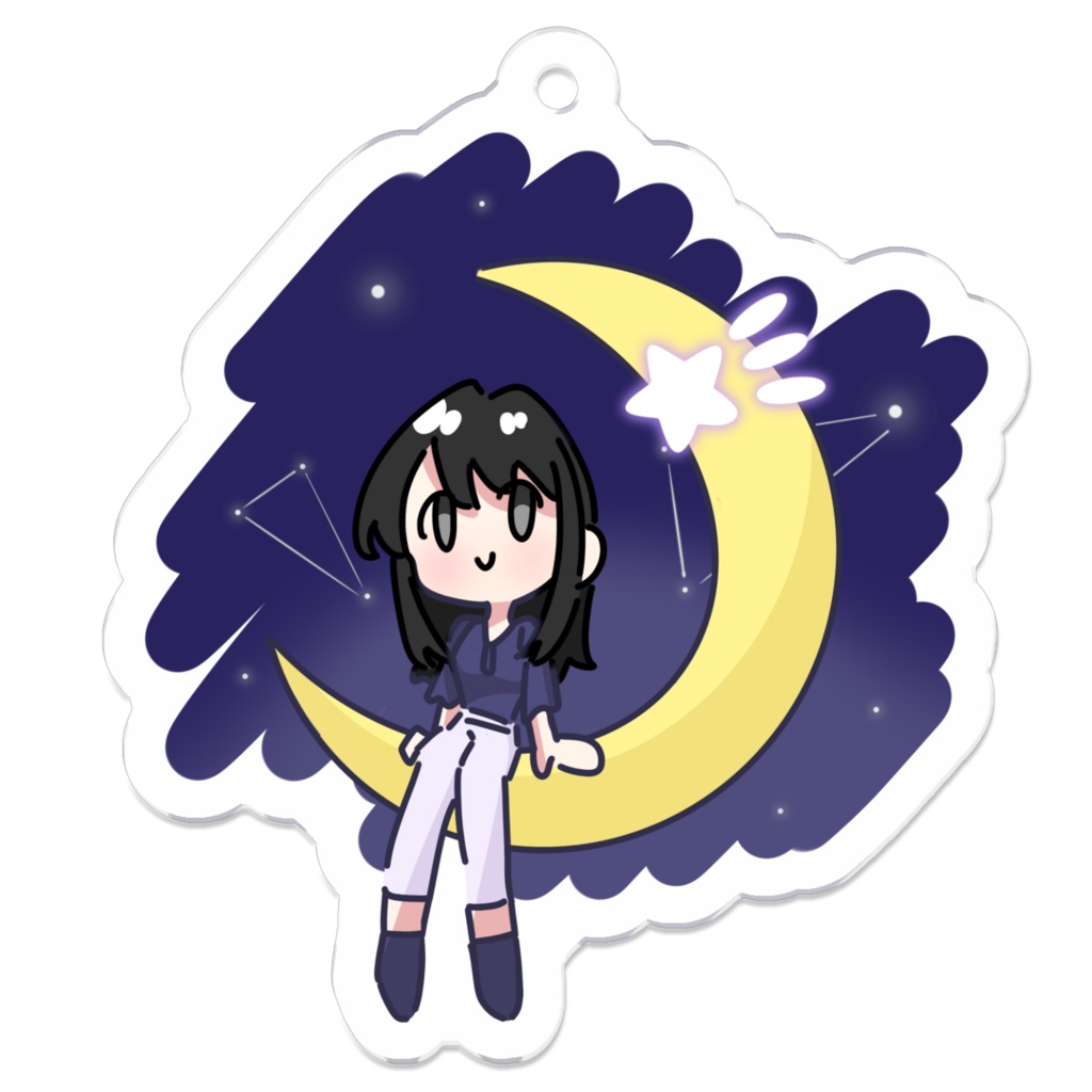 かぐやちゃんアクキー