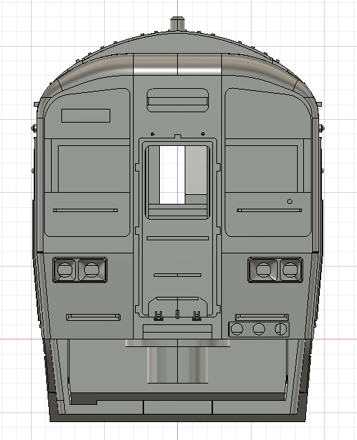 常磐の試作二階建て先頭車キットRev.2