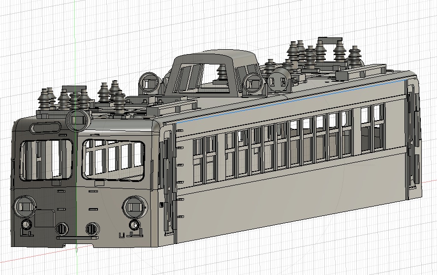 クモヤ93 架線検測車キット