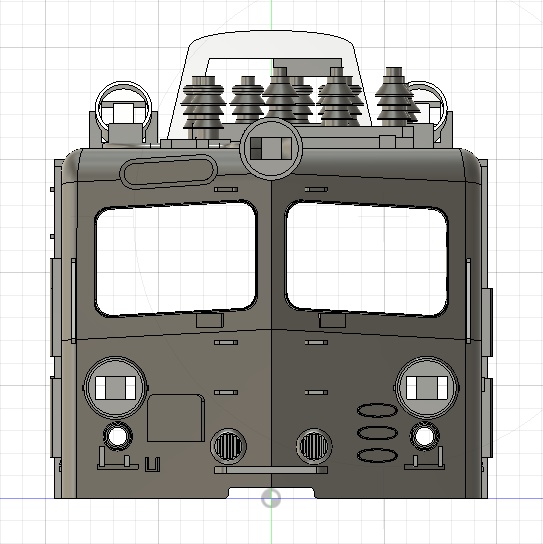 クモヤ93 架線検測車キット