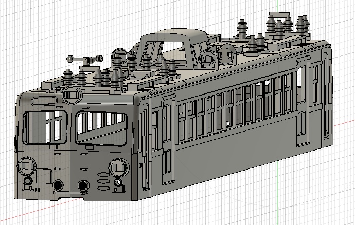 クモヤ93 架線検測車キット