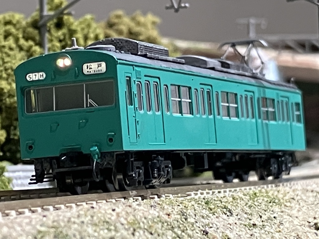 103系クモハ103・モハ102・クハ103用AU712SIVインバーター屋根3両分セット