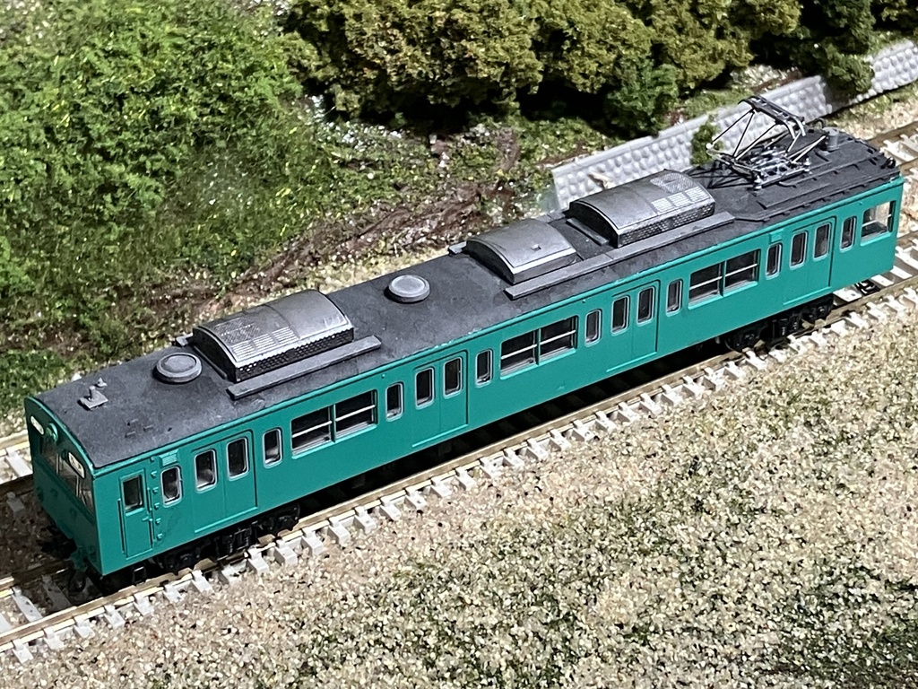 103系クモハ103・モハ102・クハ103用AU712SIVインバーター屋根3両分セット