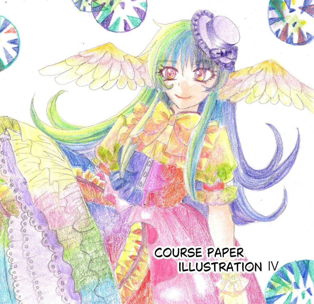 coarse paper  illustration Ⅳ