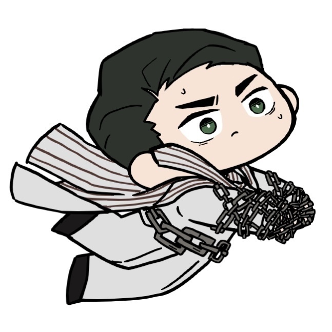 他人の鎖振り回されアクキー