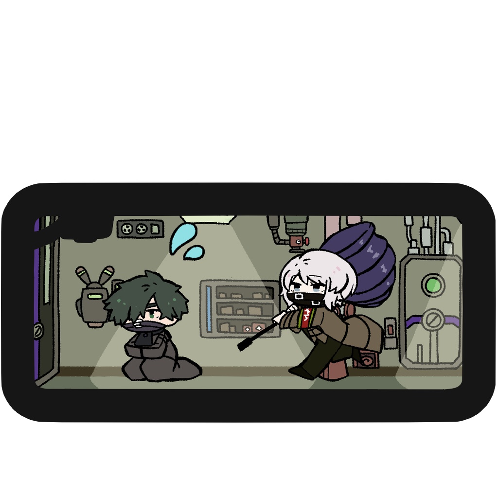 後悔ファウムルシャカシャカアクリルキーホルダー