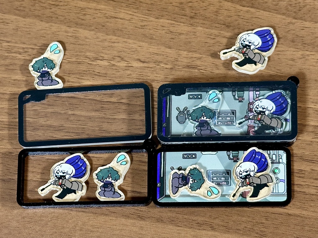 後悔ファウムルシャカシャカアクリルキーホルダー