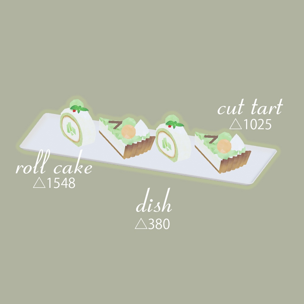 メロンスイーツセット(18点)